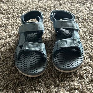 Cat and Jack Velcro sandals. Size 9